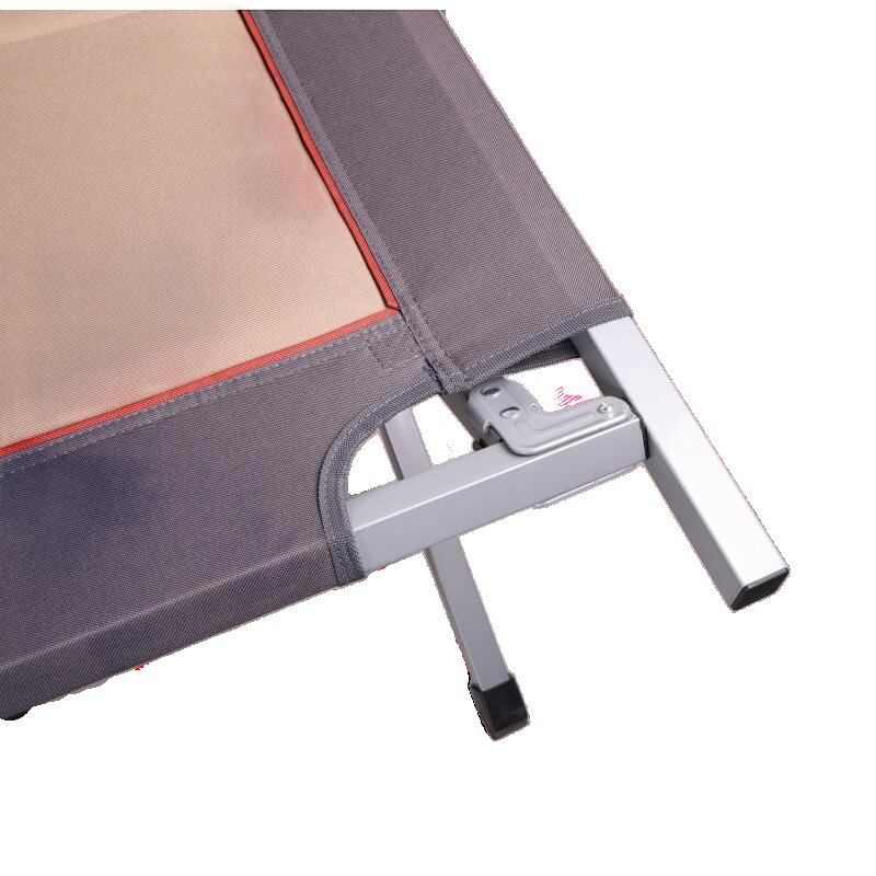 ミリタリースタイル スチール製折りたたみキャンプ用コット（パッド入りマットレス付き） C116PD