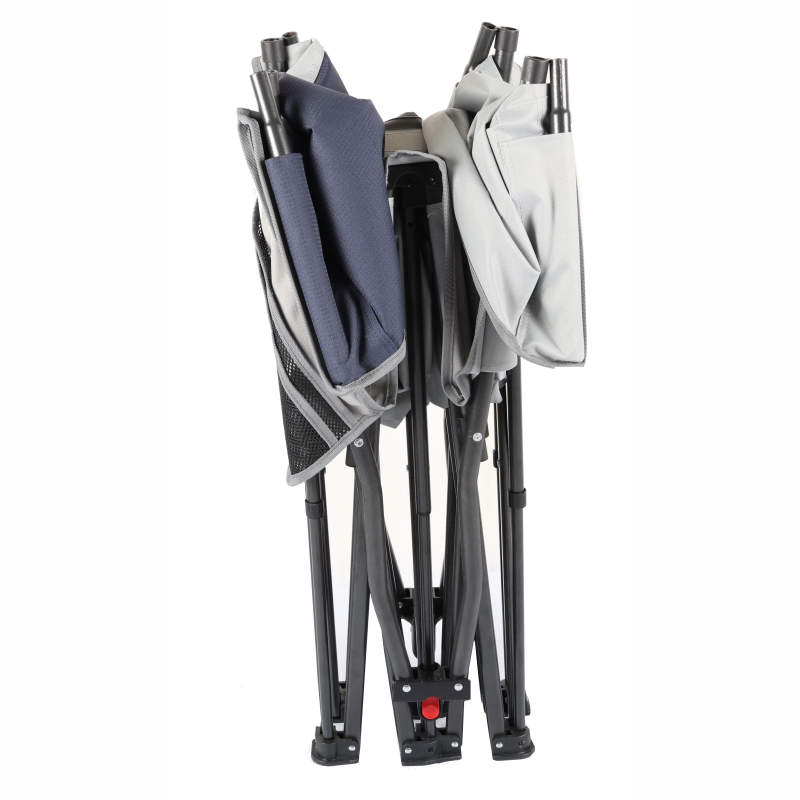 クラシックスチールフレーム折りたたみキャンプコット（キャリーバッグ付き）C120