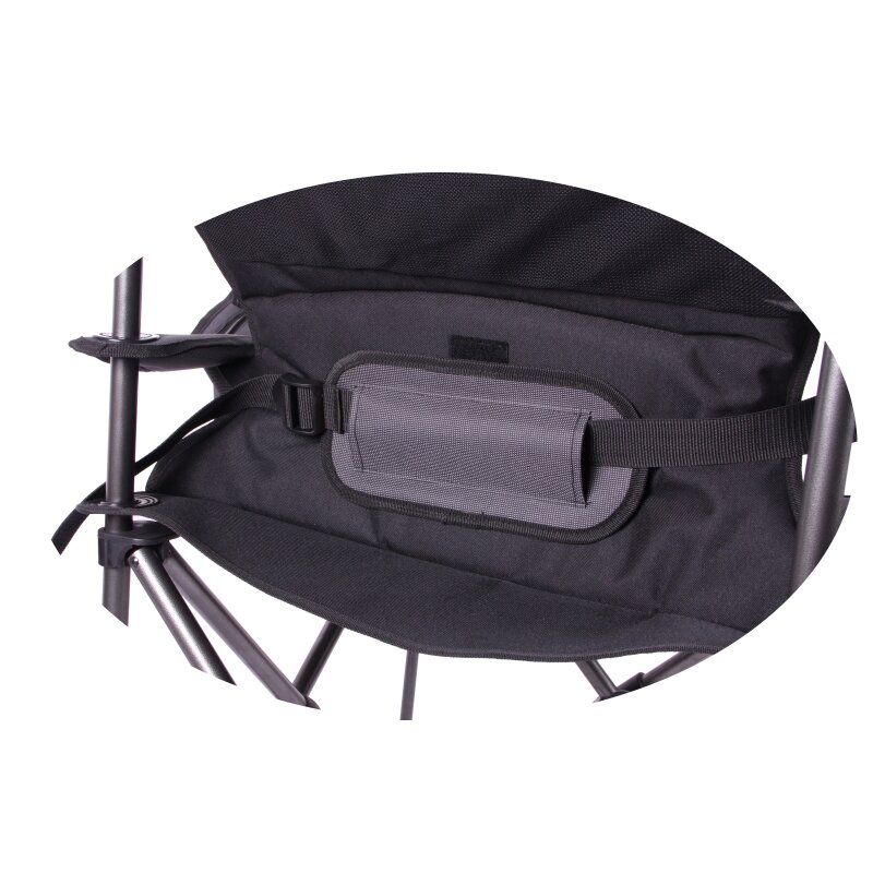 ランバーサポート付き特大フルパッドキャンプチェア SBA303PDC